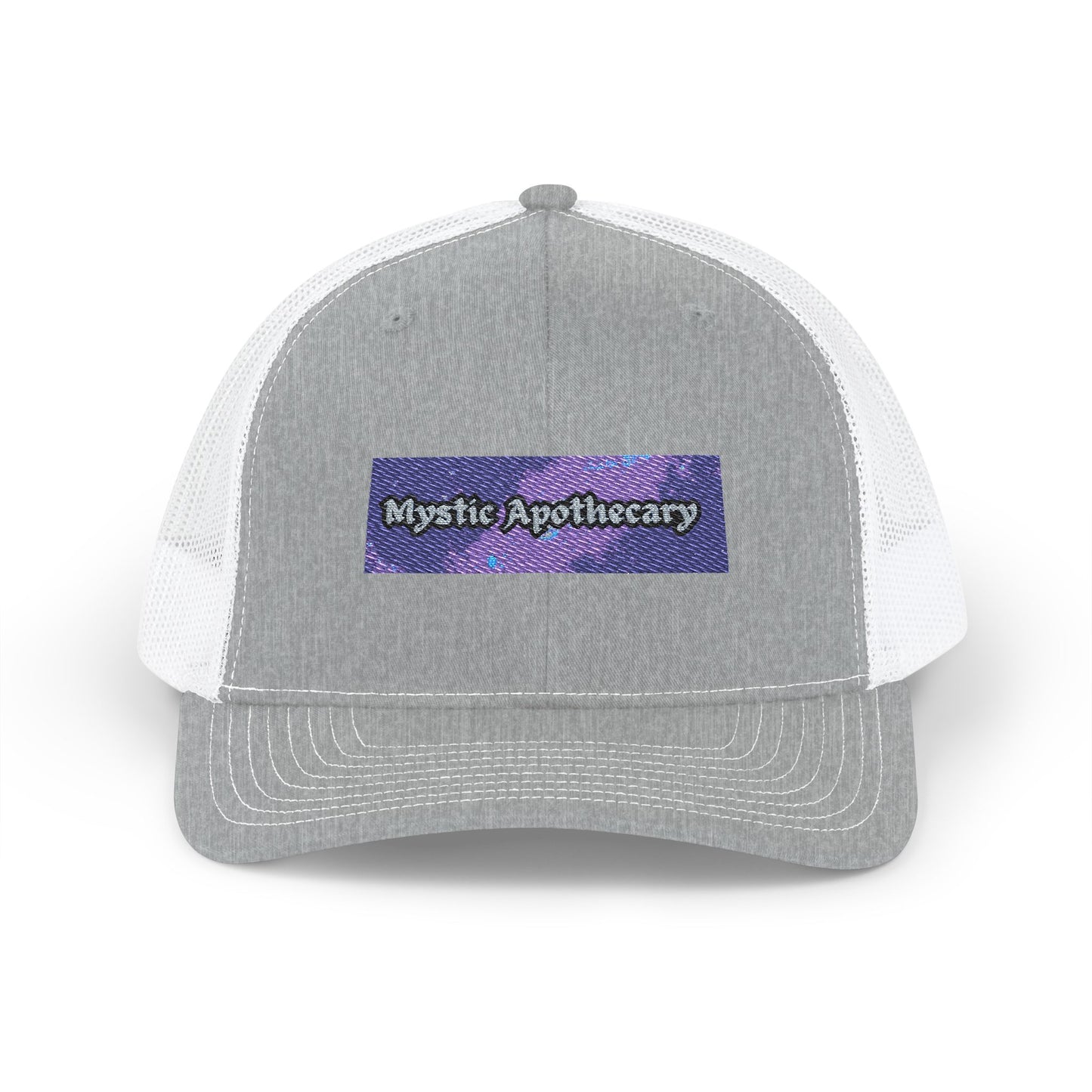 Mystic Apothecary Trucker Hat – Boho Snapback for Herbalists and Outdoors