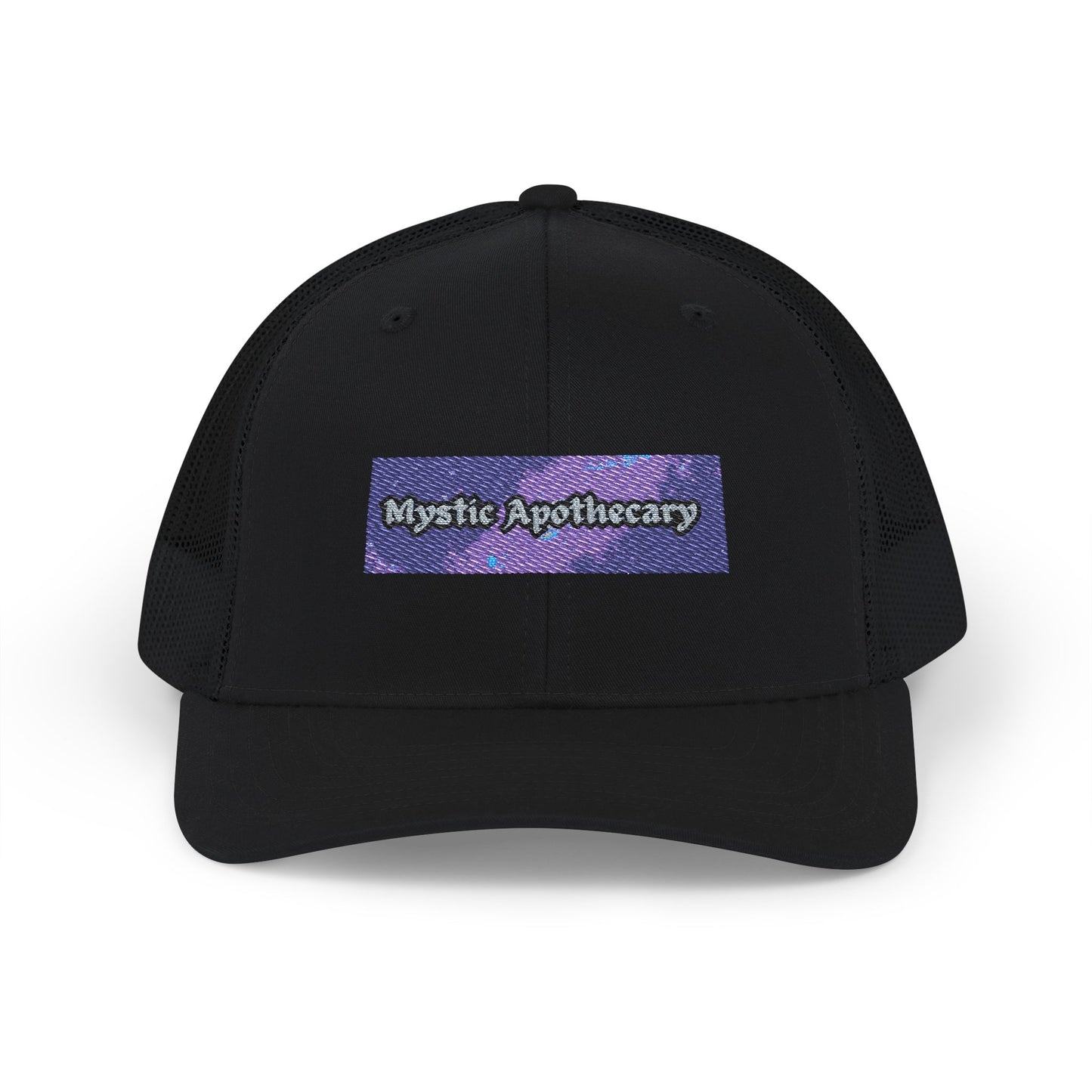 Mystic Apothecary Trucker Hat – Boho Snapback for Herbalists and Outdoors