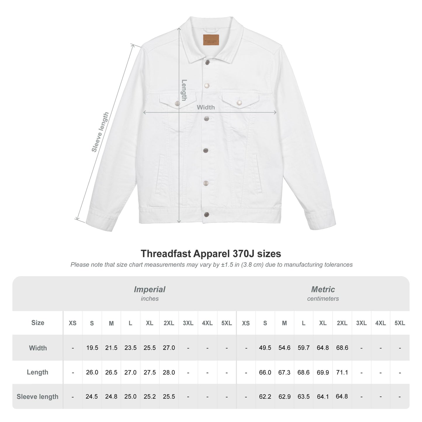 Mystic Apothecary Denim Jacket – Unisex Embroidered Jean Jacket