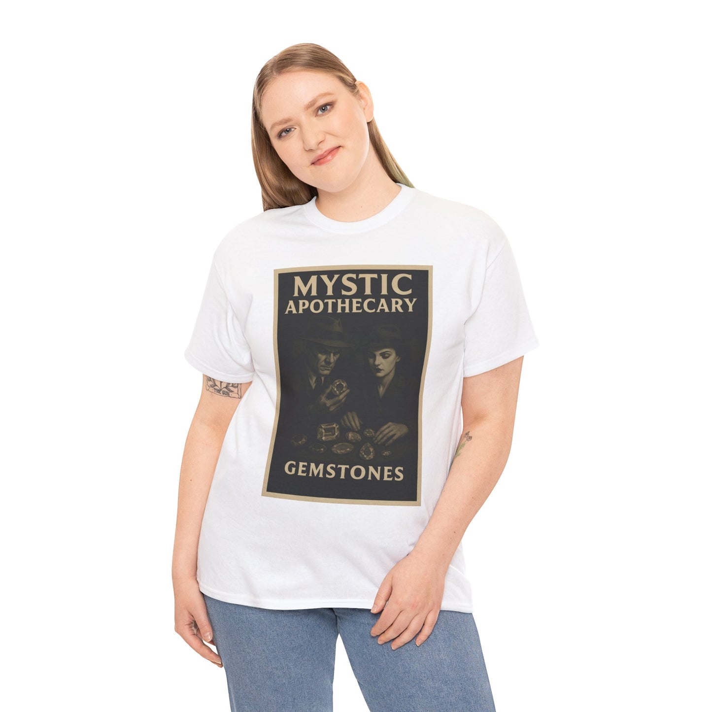 Mystic Apothecary Gemstones Unisex Tee