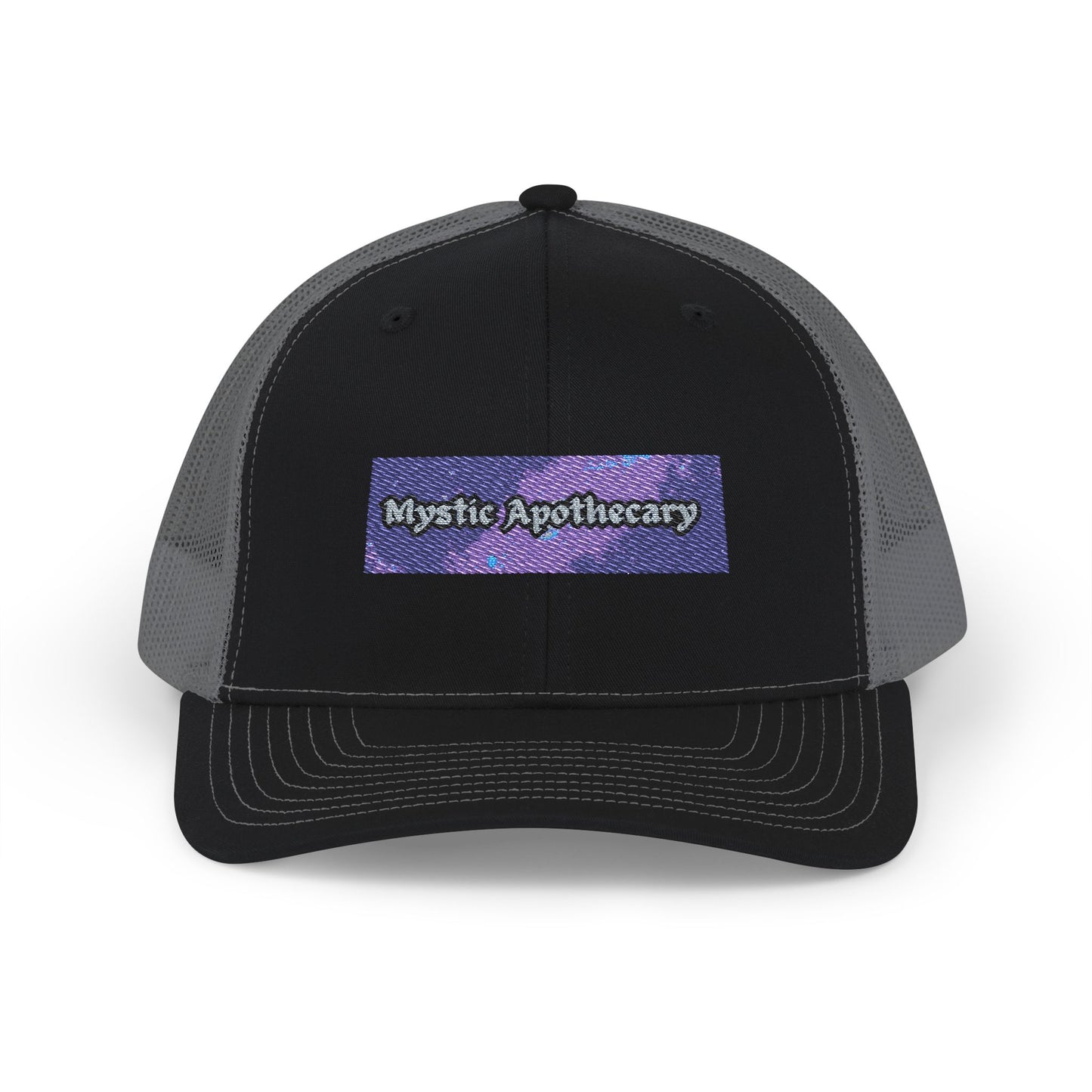 Mystic Apothecary Trucker Hat – Boho Snapback for Herbalists and Outdoors