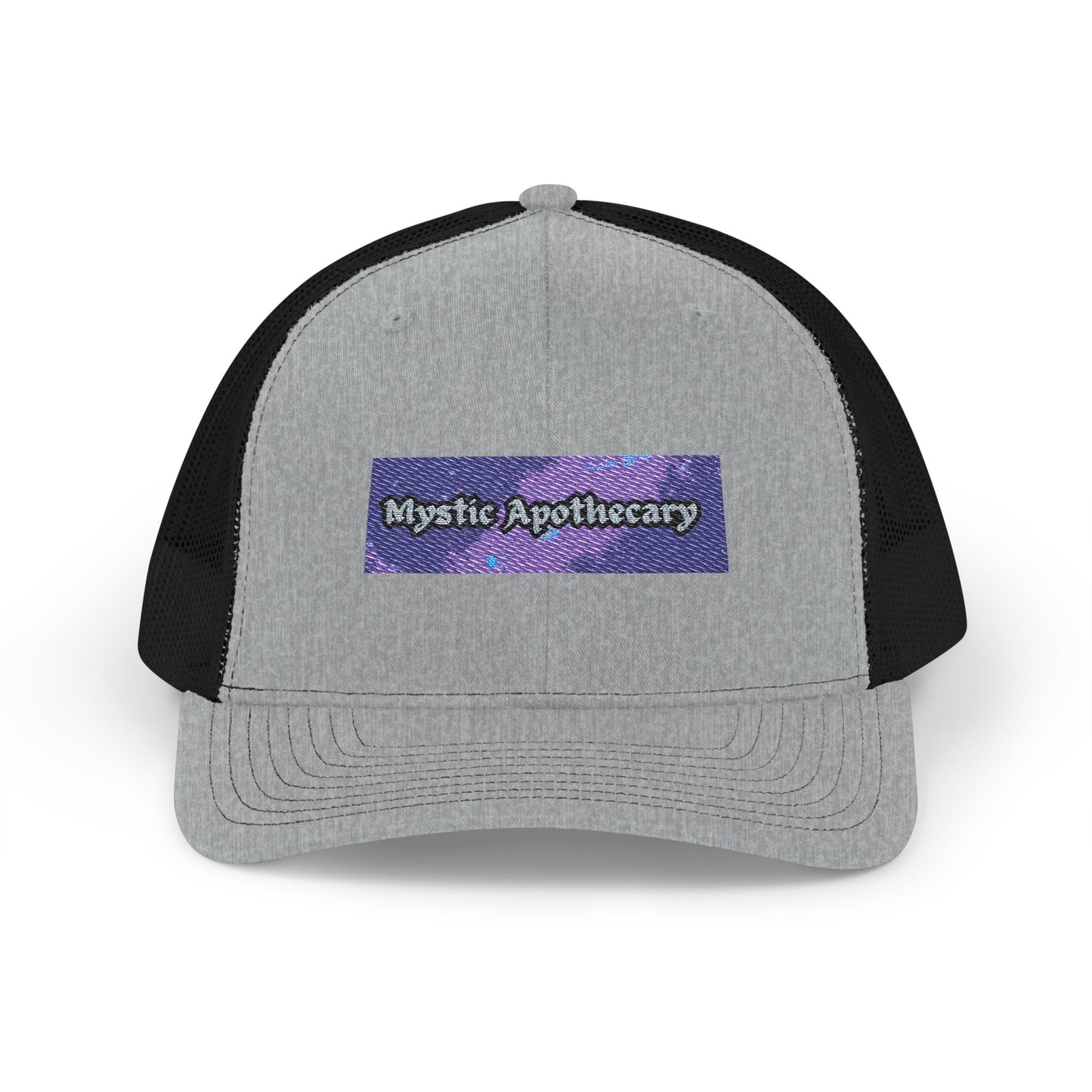Mystic Apothecary Trucker Hat – Boho Snapback for Herbalists and Outdoors