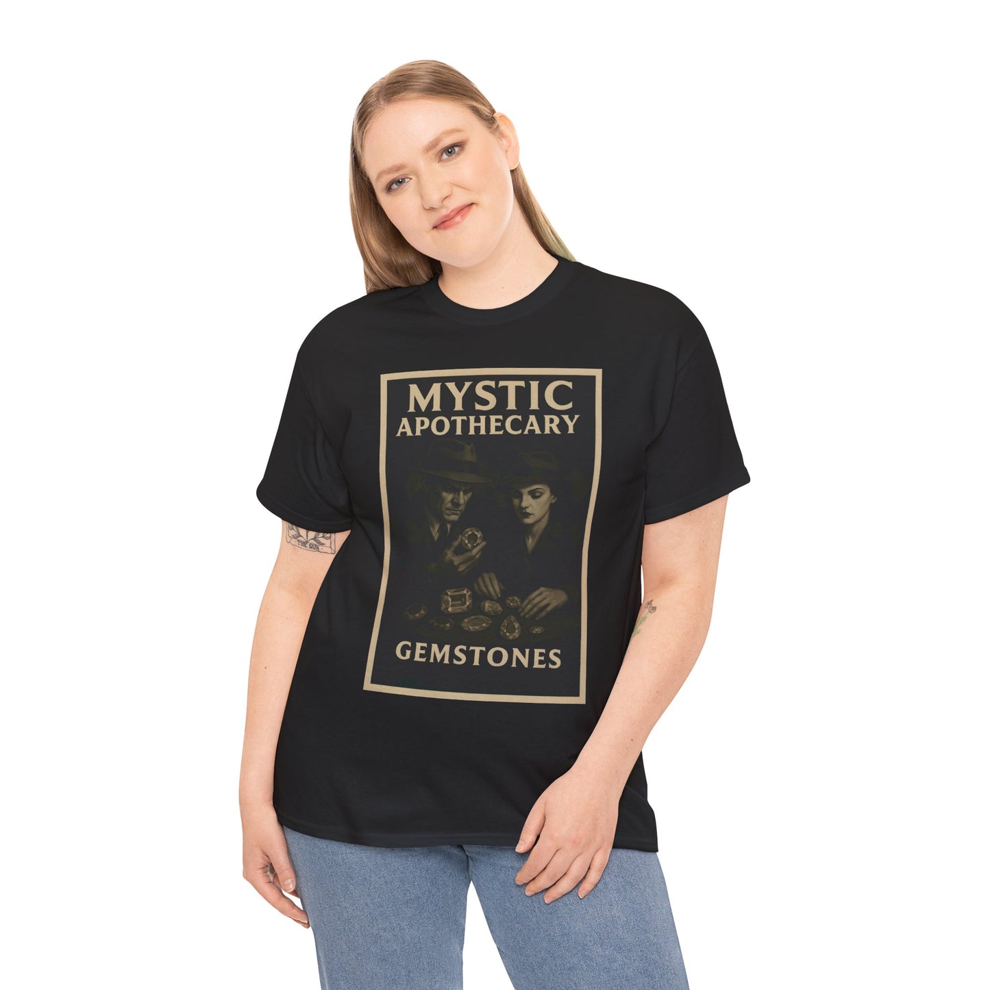 Mystic Apothecary Gemstones Unisex Tee