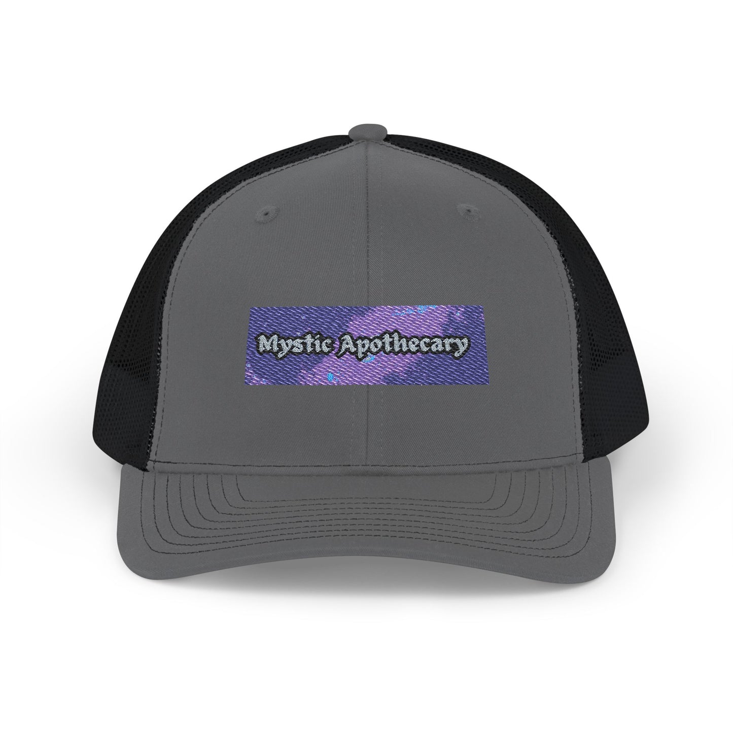 Mystic Apothecary Trucker Hat – Boho Snapback for Herbalists and Outdoors