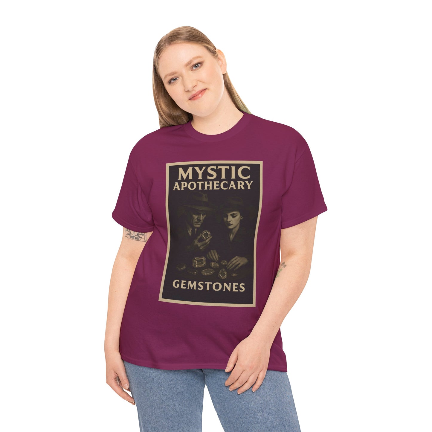 Mystic Apothecary Gemstones Unisex Tee