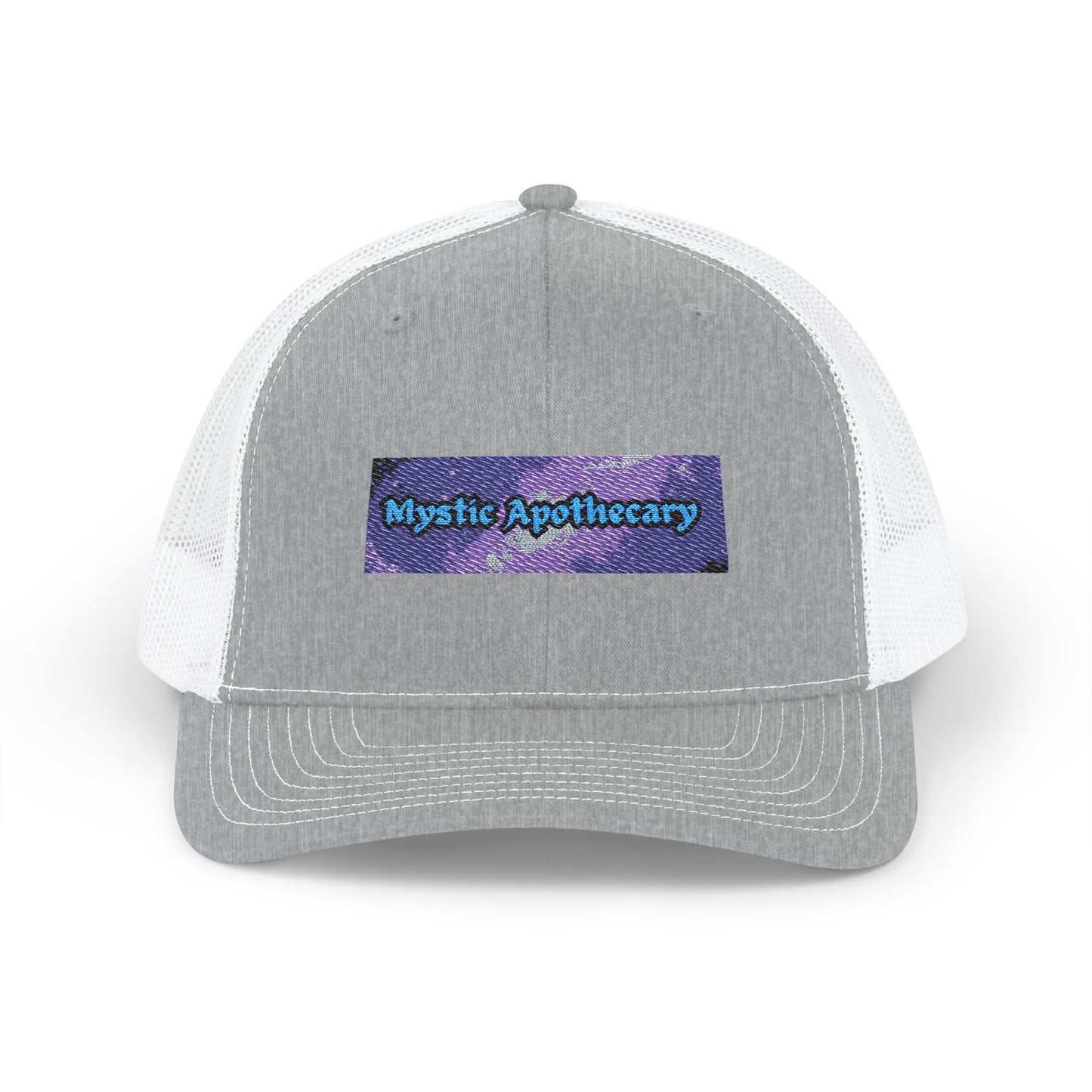 Mystic Apothecary Trucker Hat – Boho Snapback for Herbalists and Outdoors