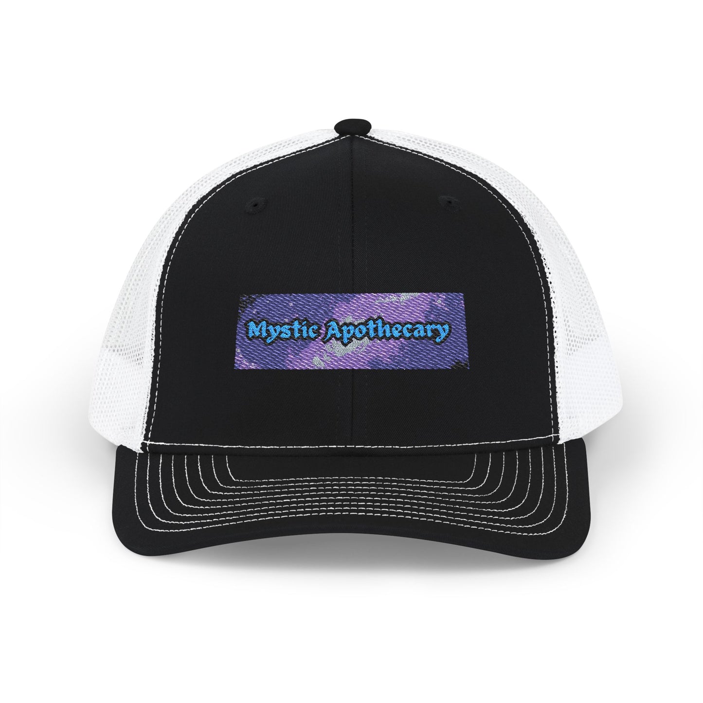 Mystic Apothecary Trucker Hat – Boho Snapback for Herbalists and Outdoors