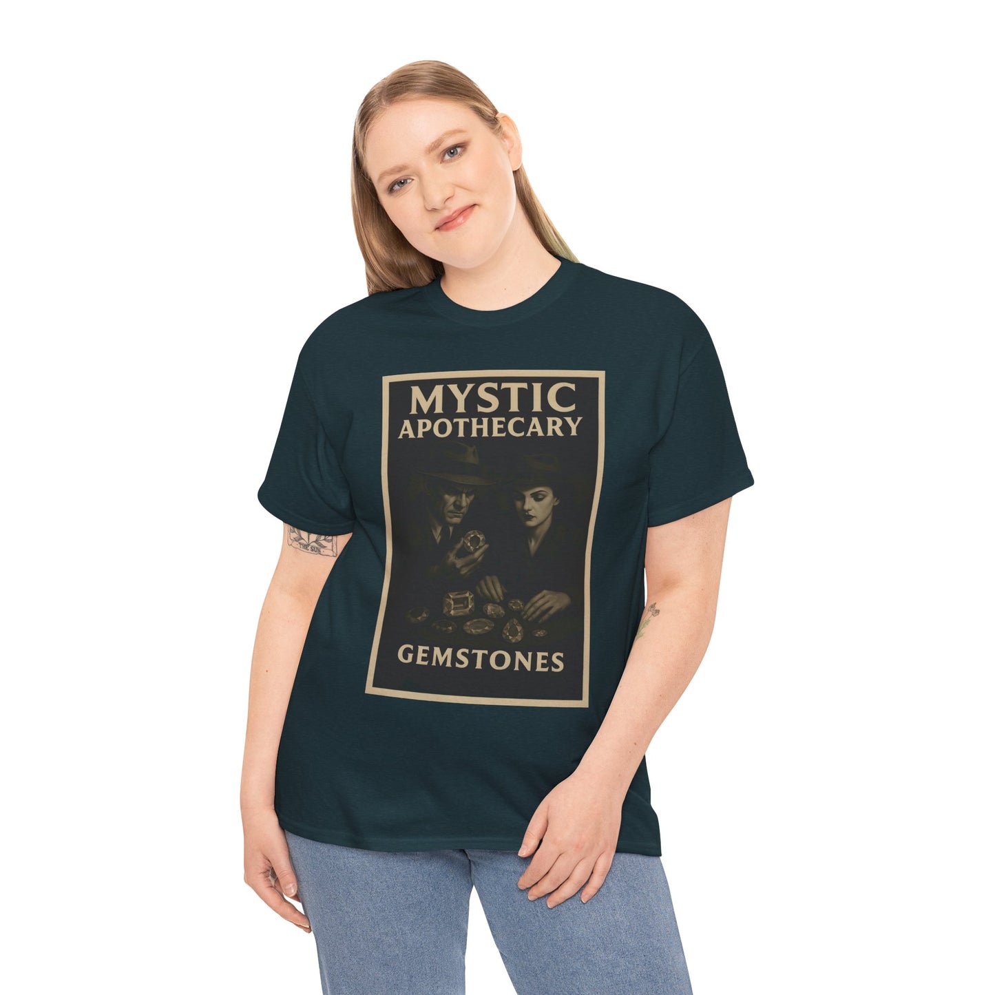 Mystic Apothecary Gemstones Unisex Tee