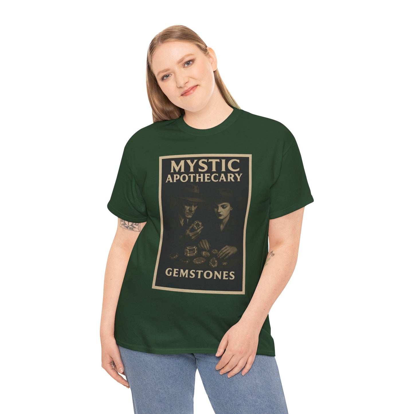 Mystic Apothecary Gemstones Unisex Tee